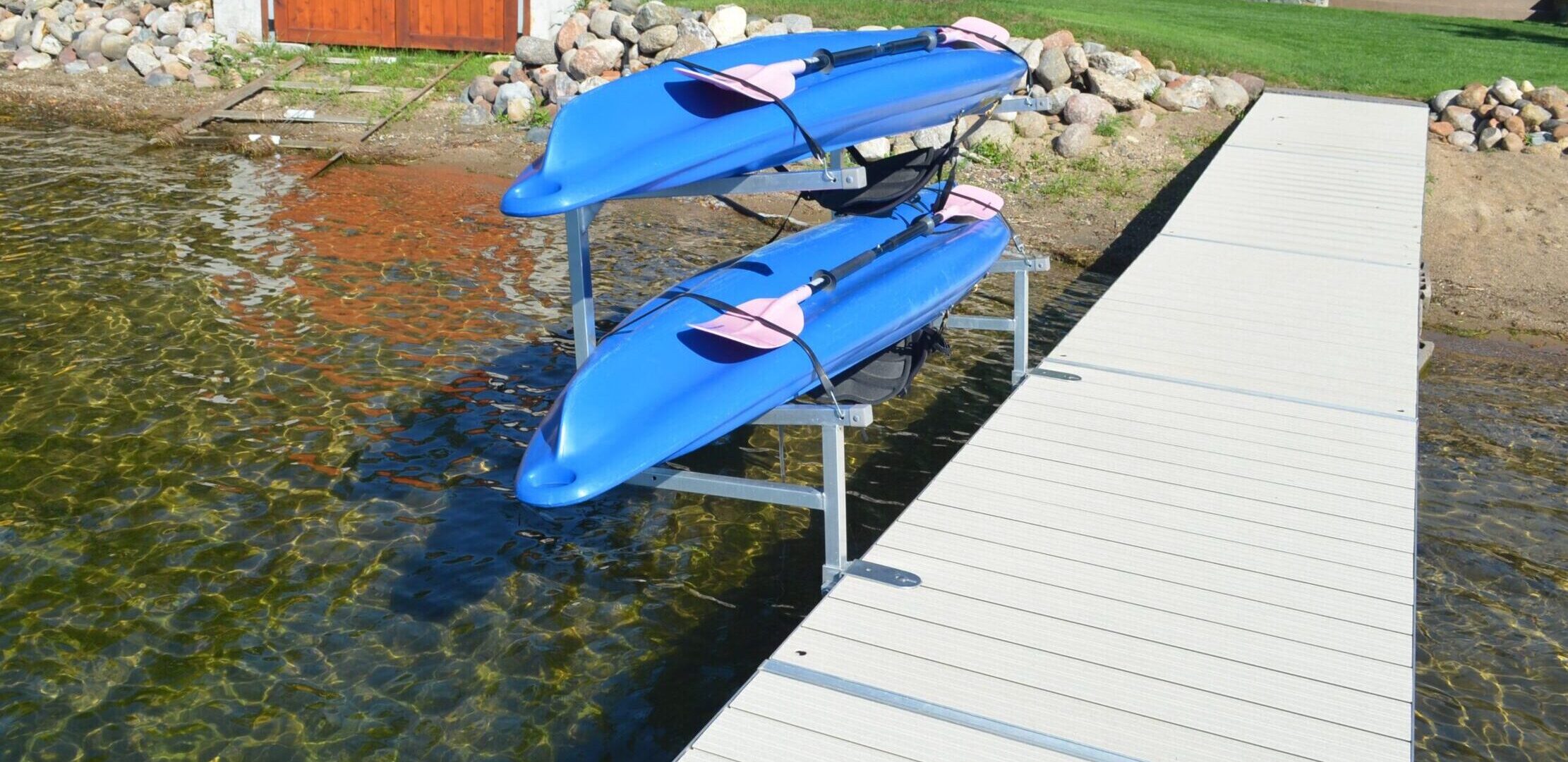Kayak Racks & Rack Support - Pier Pleasure