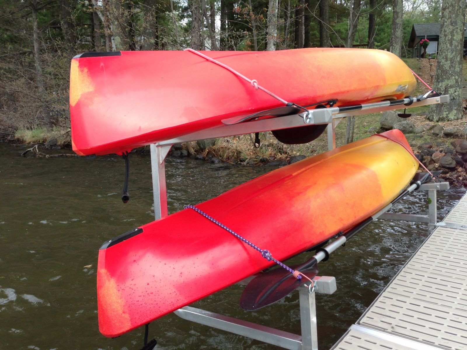 Kayak Racks & Rack Support - Pier Pleasure